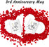 3 Year Anniversary Coffee Mugs Set